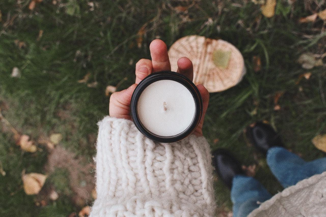 autumness candle: for cozy days