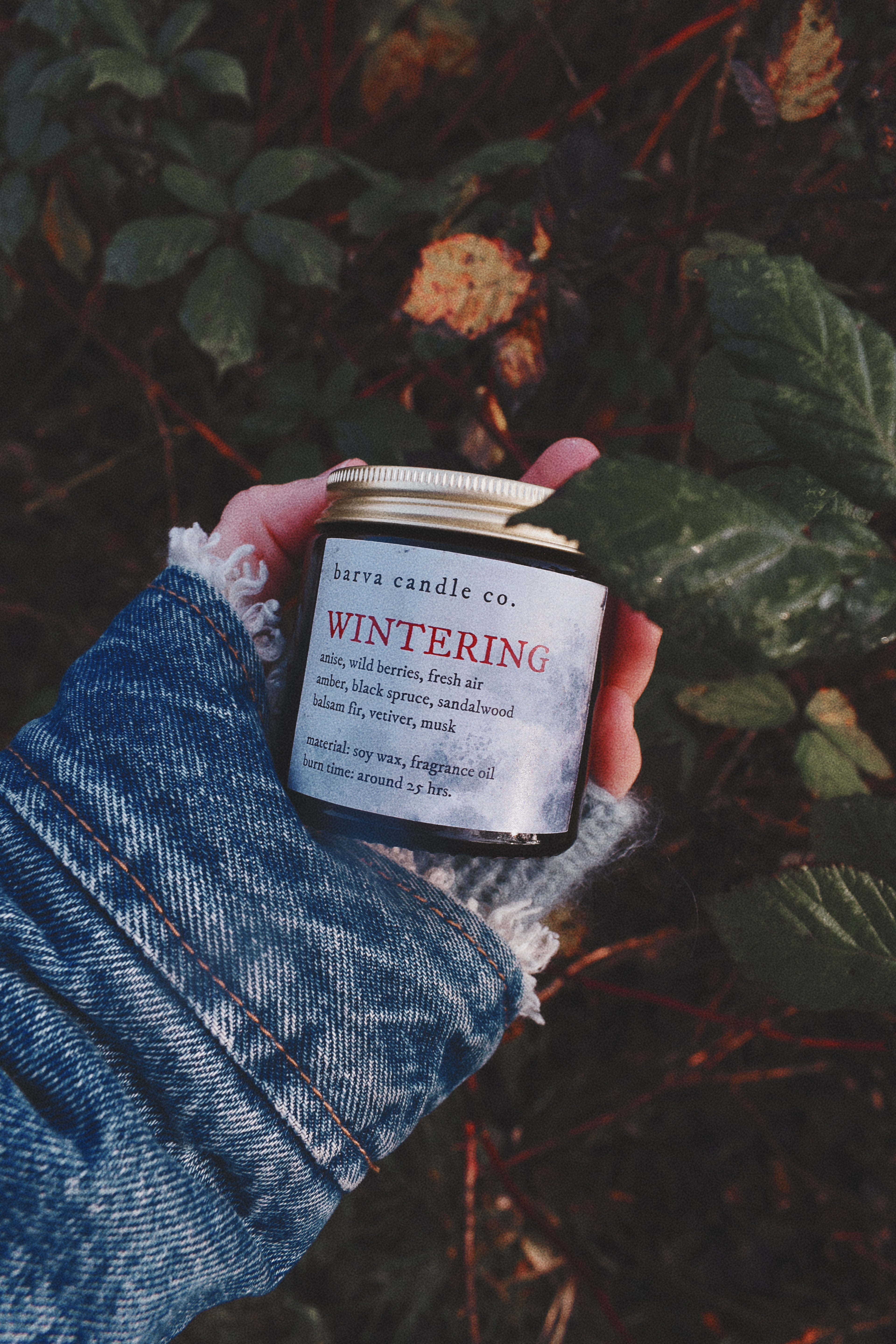 wintering: berries, amber, spruce, balsam