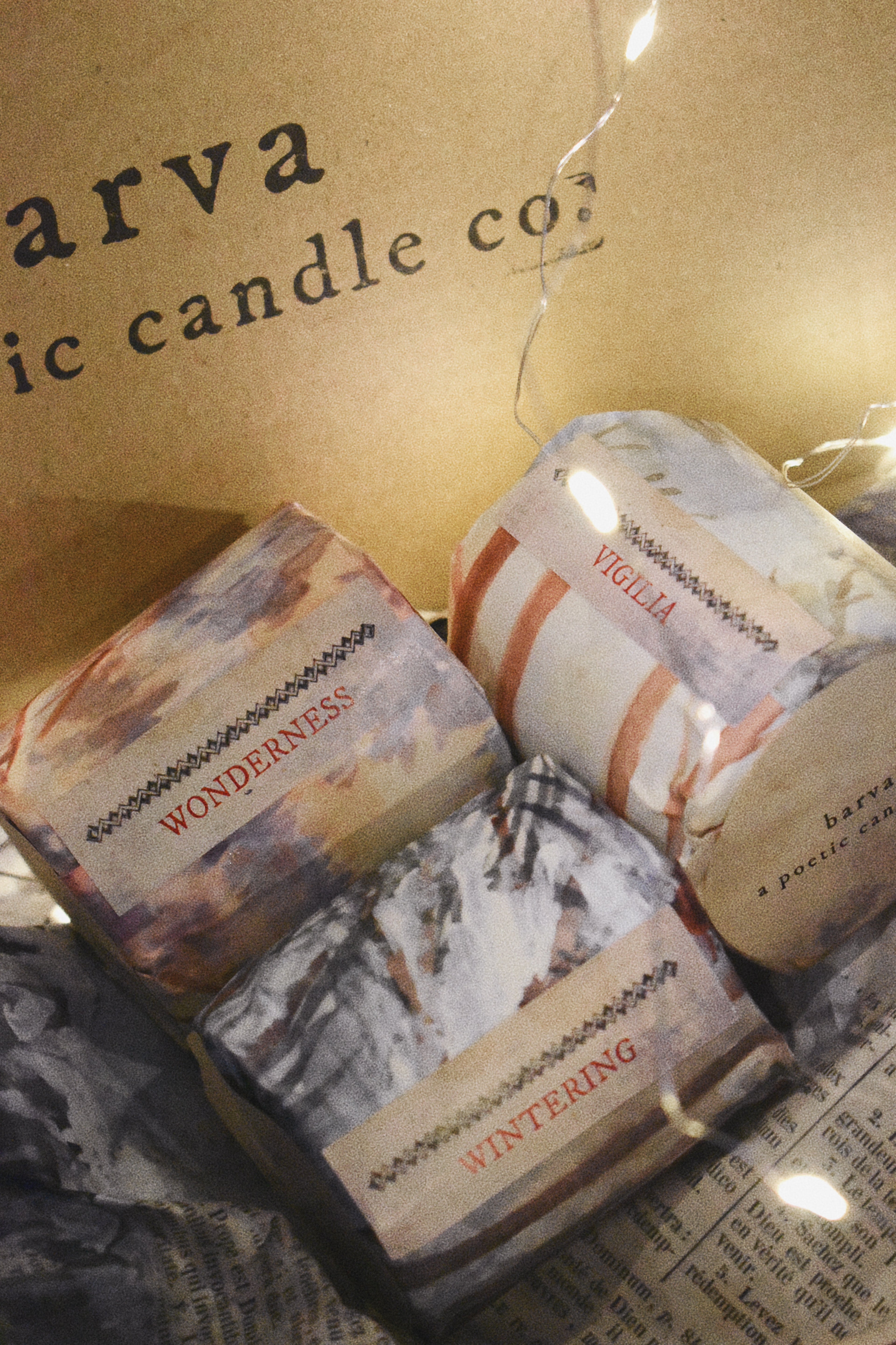 wintering: berries, amber, spruce, balsam