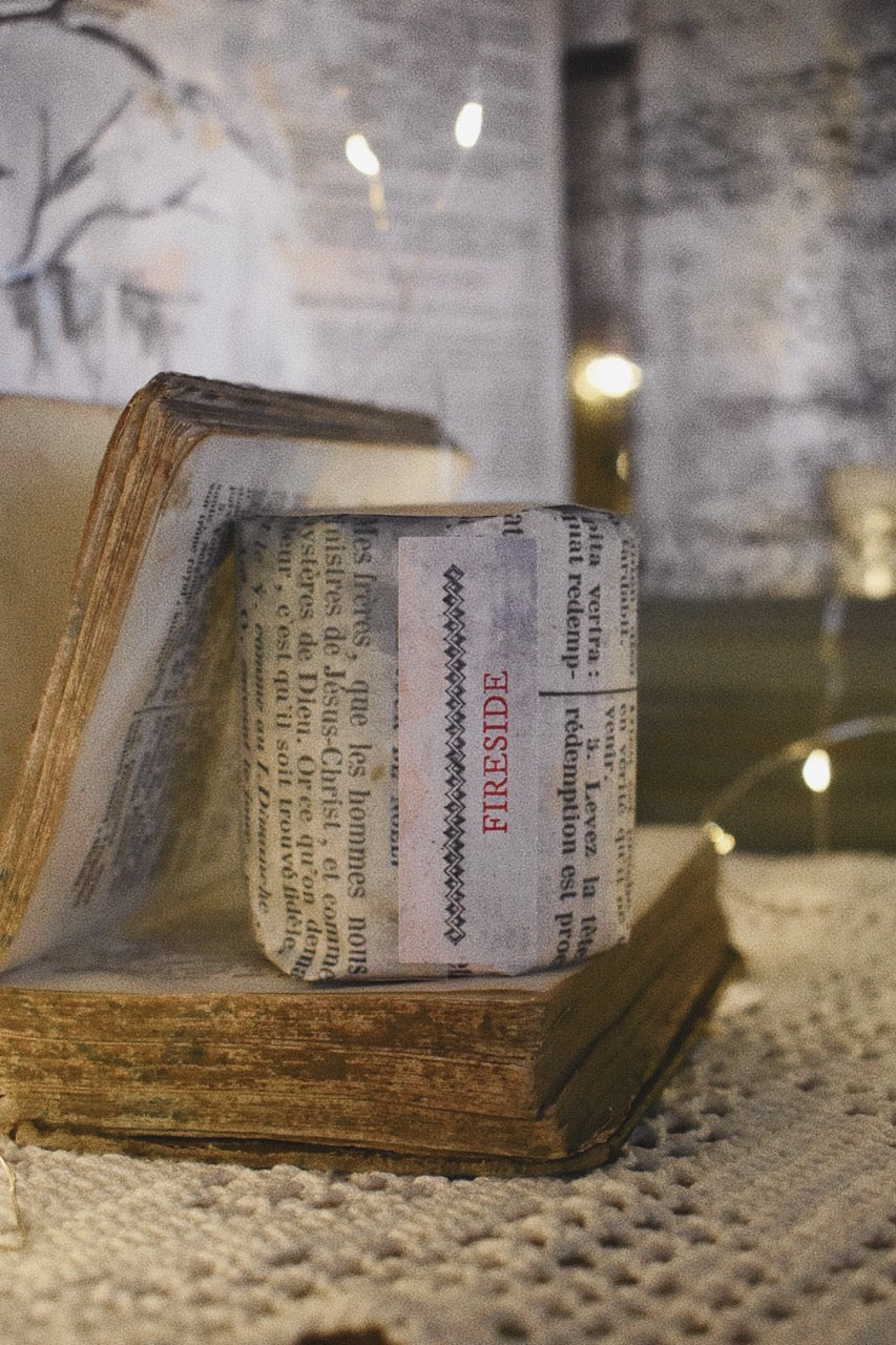 fireside: cardamom, eucalyptus, amber, cedarwood