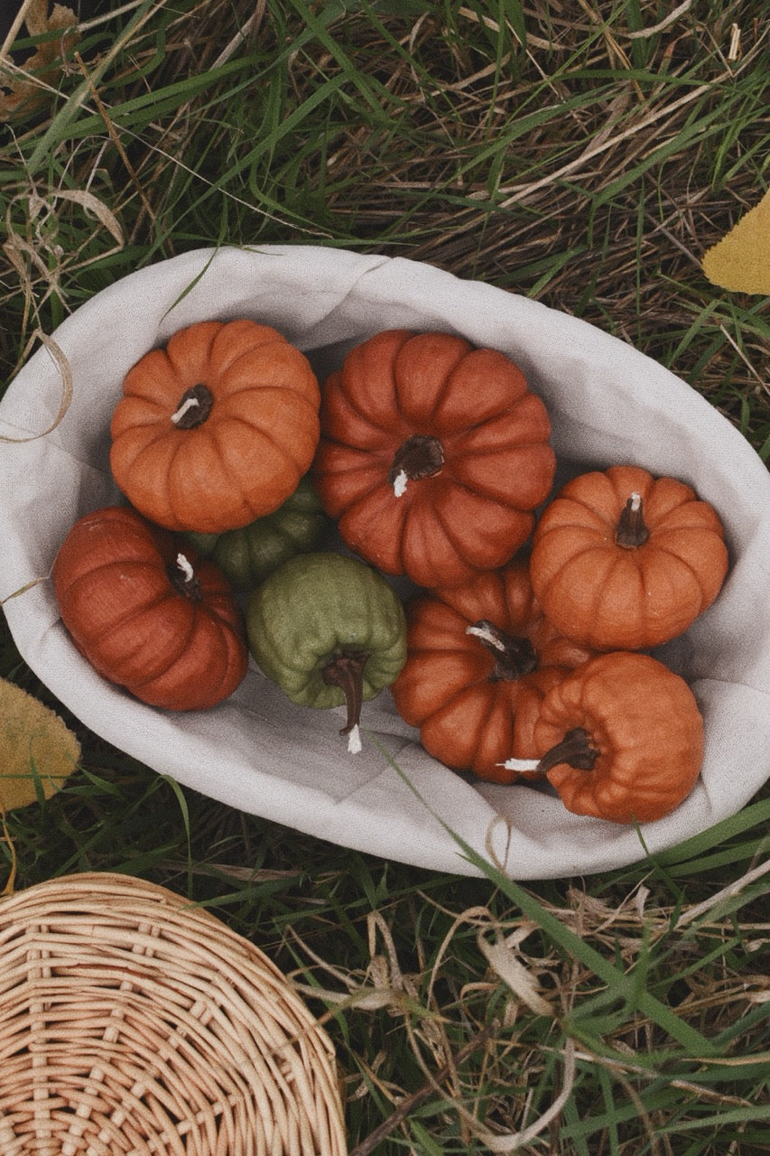 beeswax pumpkins