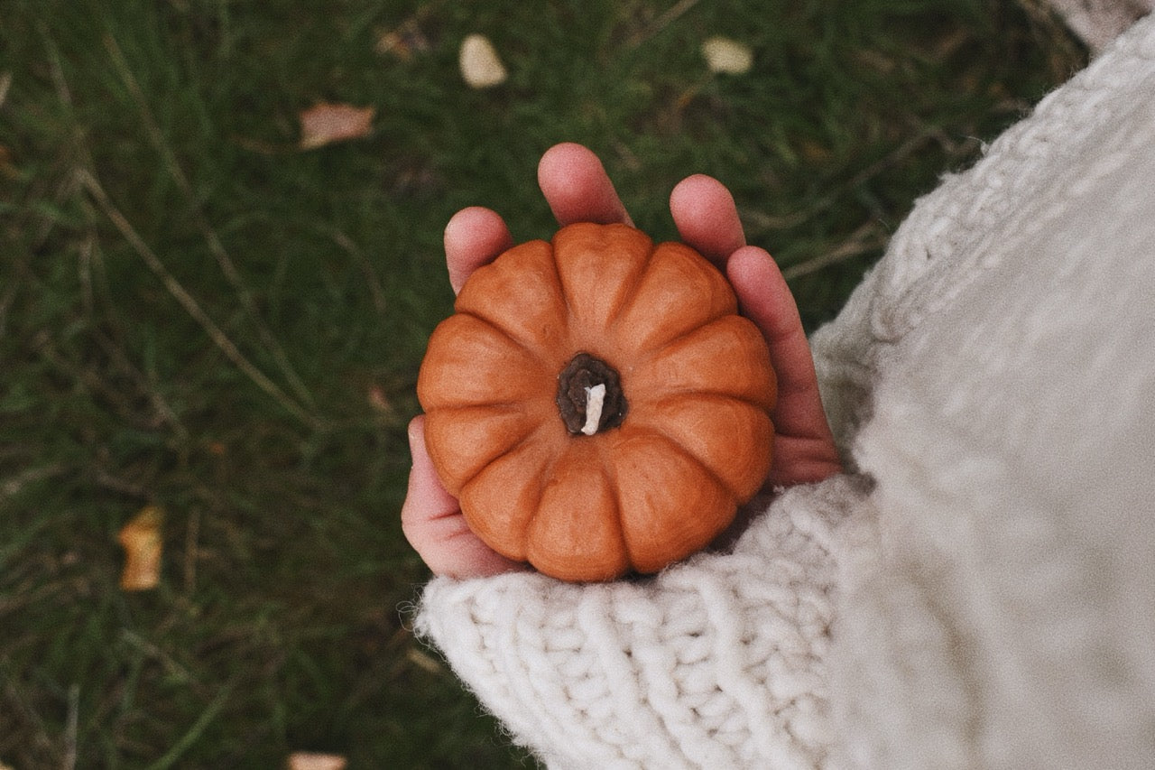 beeswax pumpkins